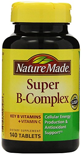 0885721276893 - NATURE MADE SUPER B COMPLEX TABLETS, 140 COUNT