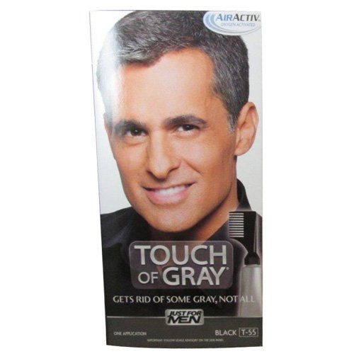 0885747619179 - JUST FOR MEN TOUCH OF GRAY BLACK (PACK OF 6)