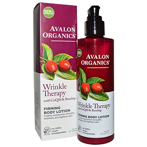 0885749256501 - AVALON ORGANICS WRINKLE THERAPY WITH COQ10 & ROSEHIP FIRMING BODY LOTION, 8 OUNCE (PACK OF 2)