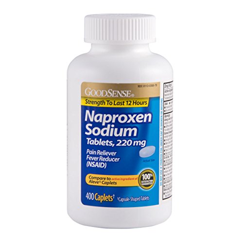 0885750335530 - GOODSENSE ALL DAY PAIN RELIEF, NAPROXEN SODIUM CAPLETS, 220 MG, 400 COUNT