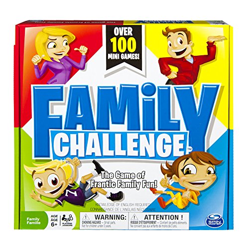 0885750506633 - SPIN MASTER GAMES - BEAT THE PARENTS FAMILY CHALLENGE BOARD GAME