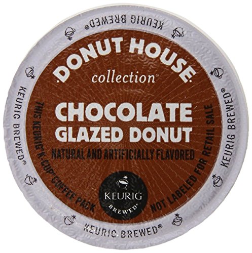 0885763303250 - DONUT HOUSE COLLECTION COFFEE, CHOCOLATE GLAZED DONUT, K-CUP PORTION COUNT FOR KEURIG K-CUP BREWERS, 24-COUNT