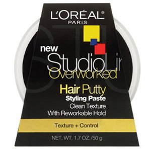 0885769452822 - L'OREAL PARIS STUDIO LINE TEXTURE AND CONTROL OVERWORKED HAIR PUTTY 1.7 OZ (2 PA