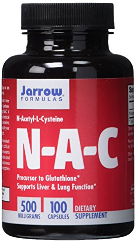 0885781056169 - JARROW FORMULAS N-A-C (N-ACETYL-L-CYSTEINE), SUPPORTS LIVER & LUNG FUNCTION, 500 MG, 100 CAPS