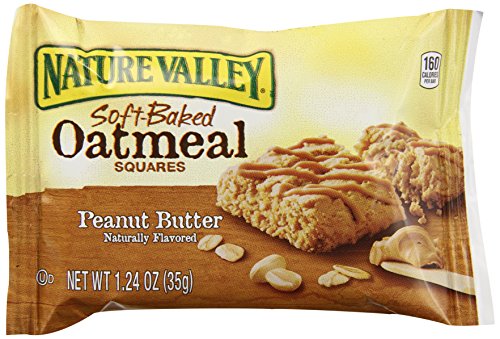 0885781090347 - NATURE VALLEY SOFT BAKED OATMEAL SQUARES, PEANUT BUTTER, 7.44 OUNCE