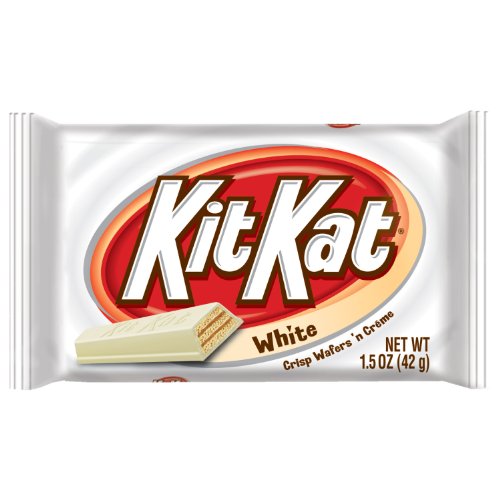 0885782025430 - KIT KAT CANDY BAR, CRISP WAFERS IN WHITE CHOCOLATE, 1.5-OUNCE BARS (PACK OF 24)
