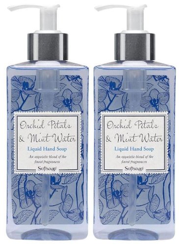 0885782565868 - SOFTSOAP HAND SOAP, WATER MINT AND ORCHID PETALS, 10OZ, 2PK