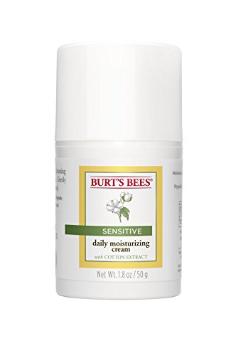 0885783016765 - BURT'S BEES SENSITIVE SKIN DAILY MOISTURIZING CREAM WITH COTTON EXTRACT, 1.8-OUNCE
