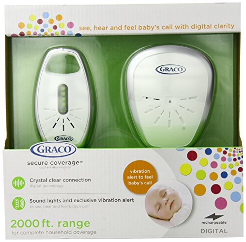 0885783317930 - GRACO SECURE COVERAGE DIGITAL BABY MONITOR WITH 1 PARENT UNIT