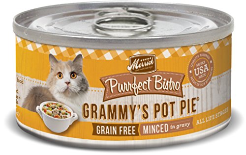 0885790468472 - MERRICK 5.5 OZ PURRFECT BISTRO GRAMMY'S POT PIE CANNED CAT FOOD, 24 COUNT CASE