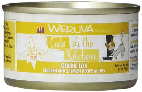 0885790494853 - WERUVA CATS IN THE KITCHEN GOLDIE LOX CAT FOOD (3.2 OZ (24 CAN CASE))