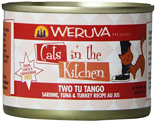 0885790494891 - WERUVA CATS IN THE KITCHEN TWO TU TANGO CAT FOOD (6 OZ (24 CAN CASE))
