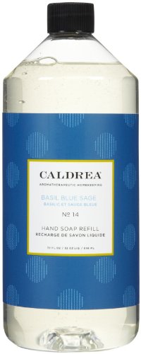 0885792352236 - CALDREA LIQUID HAND SOAP REFILL, BASIL BLUE SAGE, 32 FLUID OUNCE