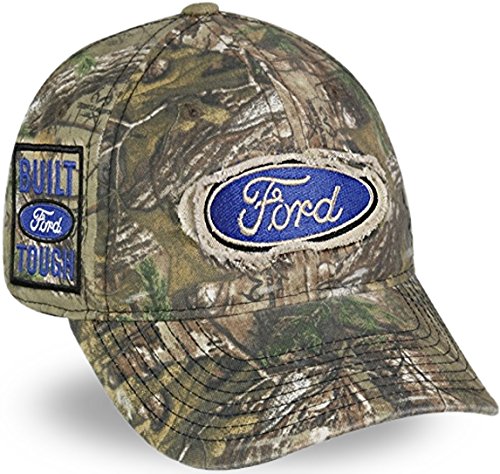 0885792417690 - FORD BUILT TOUGH REALTREE XTRA CAMO FRAYED PATCH CAP