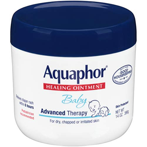 0885797132482 - AQUAPHOR BABY HEALING OINTMENT - ADVANCE THERAPY FOR DIAPER RASH, CHAPPED CHEEKS AND MINOR SCRAPES - 14 OUNCE (PACK OF 1) JAR, MULTICOLOR