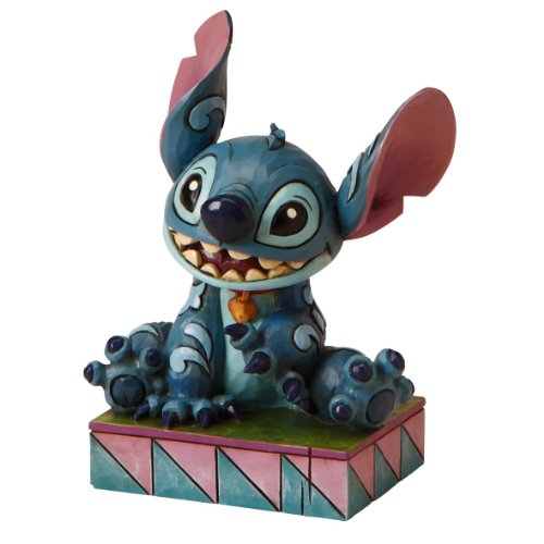 0885800076352 - DISNEY TRADITIONS BY JIM SHORE STITCH FIGURINE OHANA MEANS FAMILY