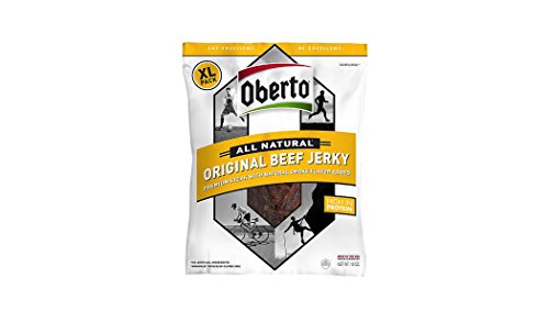 0885808860274 - OBERTO ALL NATURAL ORIGINAL BEEF JERKY, X-LARGE 10 OUNCE PACKAGE
