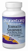 0885810225849 - PLANETARY HERBALS ECHINACEA-GOLDENSEAL WITH OLIVE LEAF TABLETS, 60 COUNT