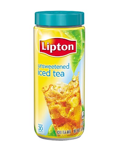0885810233240 - LIPTON UNSWEETENED ICED TEA MIX, 3 OUNCE (PACK OF 3)