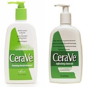 0885819268427 - CERAVE HYDRATING CLEANSER AND FOAMING FACIAL CLEANSER VALUE PACK