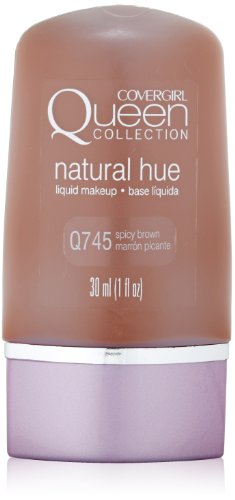 0885820884296 - COVERGIRL QUEEN COLLECTION LIQUID MAKEUP FOUNDATION, SPICY BROWN 745, 1.0-OUNCE BOTTLES (PACK OF 2)
