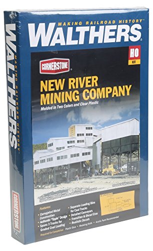 0885831846955 - WALTHERS CORNERSTONE SERIES KIT HO SCALE NEW RIVER MINING COMPANY & ACCESSORIES