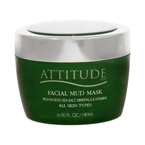 0885840806568 - REJUVENATING AND PURIFYING FACIAL MUD MASK - 6 OZ BY ATTITUDE LINE