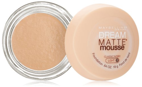 0885850383813 - MAYBELLINE NEW YORK DREAM MATTE MOUSSE FOUNDATION, CLASSIC IVORY, 0.64 OUNCE