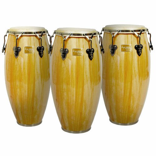 8858681945538 - TYCOON PERCUSSION 12 1/2 INCH SIGNATURE CLASSIC SERIES NATURAL TUMBA WITH SINGLE STAND