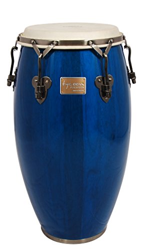 8858681945934 - TYCOON PERCUSSION 12 1/2 INCH SIGNATURE CLASSIC SERIES BLUE TUMBA WITH SINGLE STAND