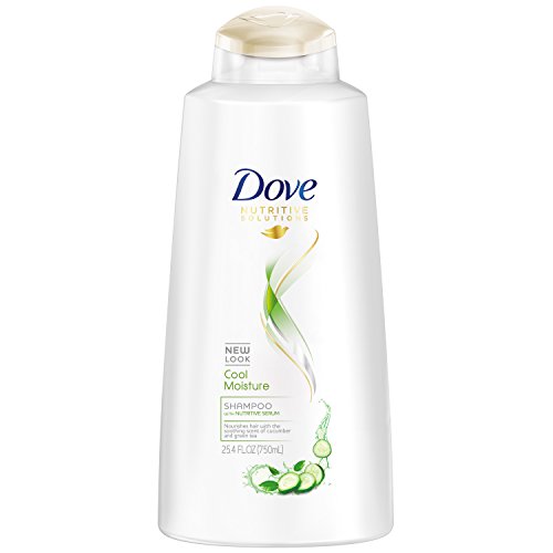 0885872162861 - DOVE DAMAGE THERAPY COOL MOISTURE SHAMPOO, CUCUMBER/GREEN TEA, 25.4FLUID OUNCES (750 ML) (PACK OF 2)