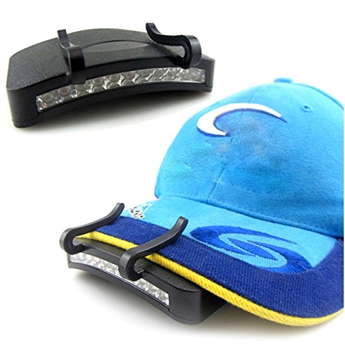 8858725157859 - 11 LED CLIP-ON CAP LIGHT LAMP HIKING CAMPING FISHING OUTDOOR CAPLIGHTS