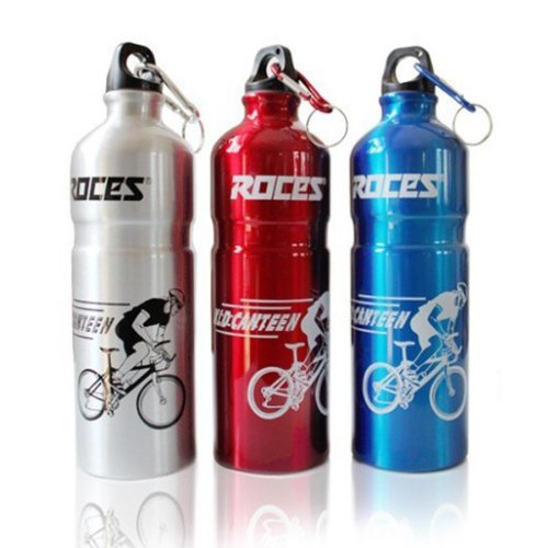 8858725160279 - ROCES ALUMINUM ALLOY BICYCLE WATER BOTTLE SPORTS RIDING KETTLE 750ML