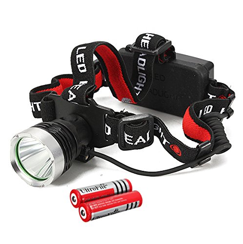 8858725165113 - 1800LM 3-MODE CREE XM-L T6 LED RECHARGEABLE 18650 HEADLIGHT HEADLAMP