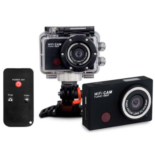 8858725169579 - DIVING CYCLING MULTIPURPOSE HD 1080P ACTION SPORTS CAMERA WIFI