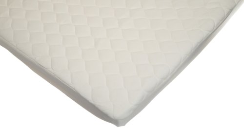 0885890832012 - AMERICAN BABY COMPANY ORGANIC WATERPROOF NATURAL QUILTED FITTED PORTABLE/MINI CRIB MATTRESS PAD COVER