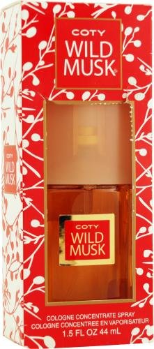 0885892093862 - COTY WILD MUSK BY COTY FOR WOMEN. CONCENTRATE COLOGNE SPRAY 1.5-OUNCES