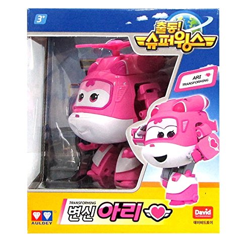 0885904739573 - ARI - AULDEY SUPER WINGS TRANSFORMING PLANES SERIES ANIMATION SHIP FROM KOREA