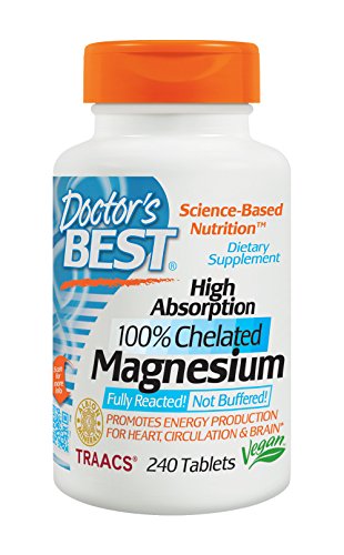 0885905075984 - DOCTOR'S BEST HIGH ABSORPTION MAGNESIUM (200 MG ELEMENTAL), 240-COUNT