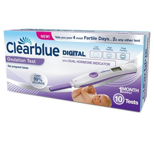 8859056156283 - CLEARBLUE NEW ADVANCED DIGITAL OVULATION TEST PACK OF 10 STICKS FROM UNITED KINGDOM FAST SHIPPING SHIP WORLDWIDE