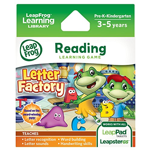 0885905835892 - LEAPFROG LETTER FACTORY LEARNING GAME (WORKS WITH LEAPPAD TABLETS AND LEAPSTER GS)