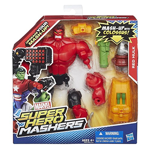 0885906304328 - MARVEL SUPER HERO MASHERS RED HULK FIGURE