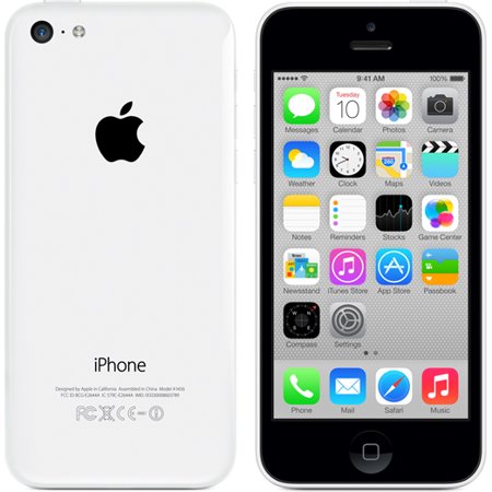 0885909741496 - APPLE IPHONE 5C - 16GB FACTORY UNLOCKED - WHITE - ME493LL/A
