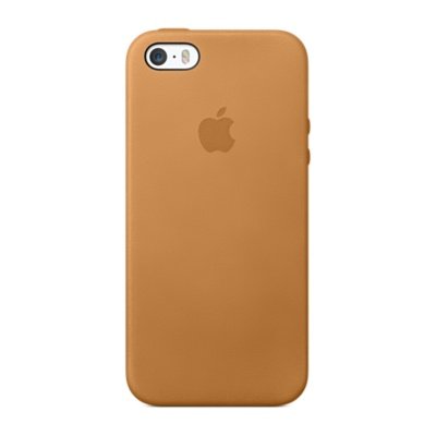 0885909787500 - APPLE - LEATHER CASE FOR APPLE IPHONE 5 AND 5S - BROWN