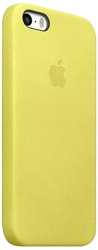 0885909787623 - APPLE YELLOW LEATHER CASE FOR IPHONE 5S