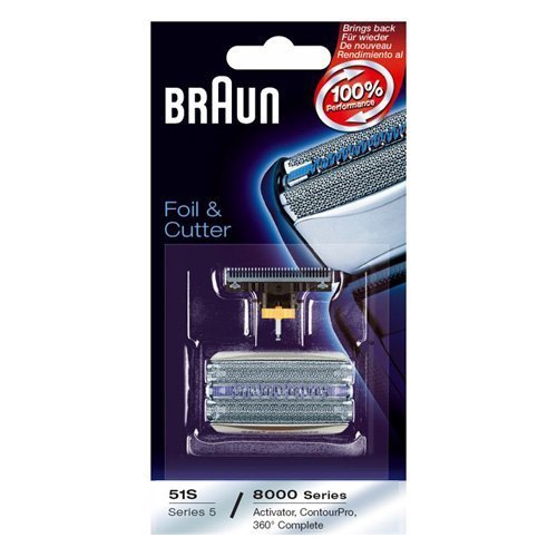 8859100200658 - BRAUN 51S 8000 SERIES 360 REPLACEMENT ELECTRIC SHAVER FOIL AND CUTTER SET NEW HIGH QUALITY FAST SHIPPING SHIP WORLDWIDE FROM HENG HENG SHOP