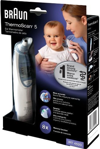 8859100201280 - BRAUN THERMOSCAN IRT 4520 DIGITAL BABY CHILDREN PROFESSIONAL EAR THERMOMETER NEW HIGH QUALITY BEST SELLER FAST SHIPPING SHIP WORLDWIDE FROM HENG HENG SHOP