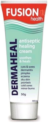 8859100223381 - 3 X 50G FUSION HEALTH DERMAHEAL ANTISEPTIC HEALING CREAM SOOTHE AND HEAL