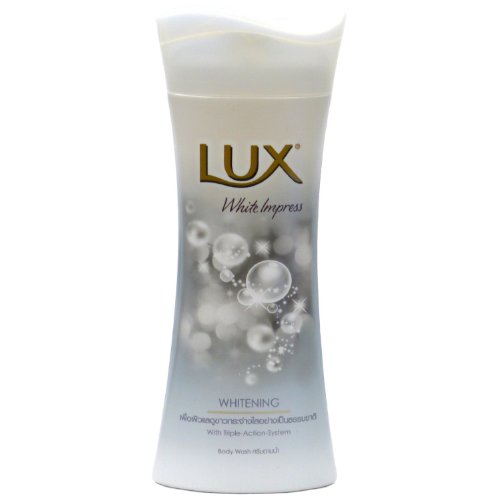 8859100392087 - LUX WHITE WITH TRIPLE ACTION SYSTEM BODY WASH 220ML THAI 1 PACK