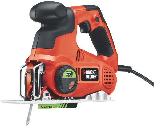 0885911242660 - BLACK & DECKER SCS600 6.0-AMP ACCU-TRAK SAW WITH SMART SELECT TECHNOLOGY